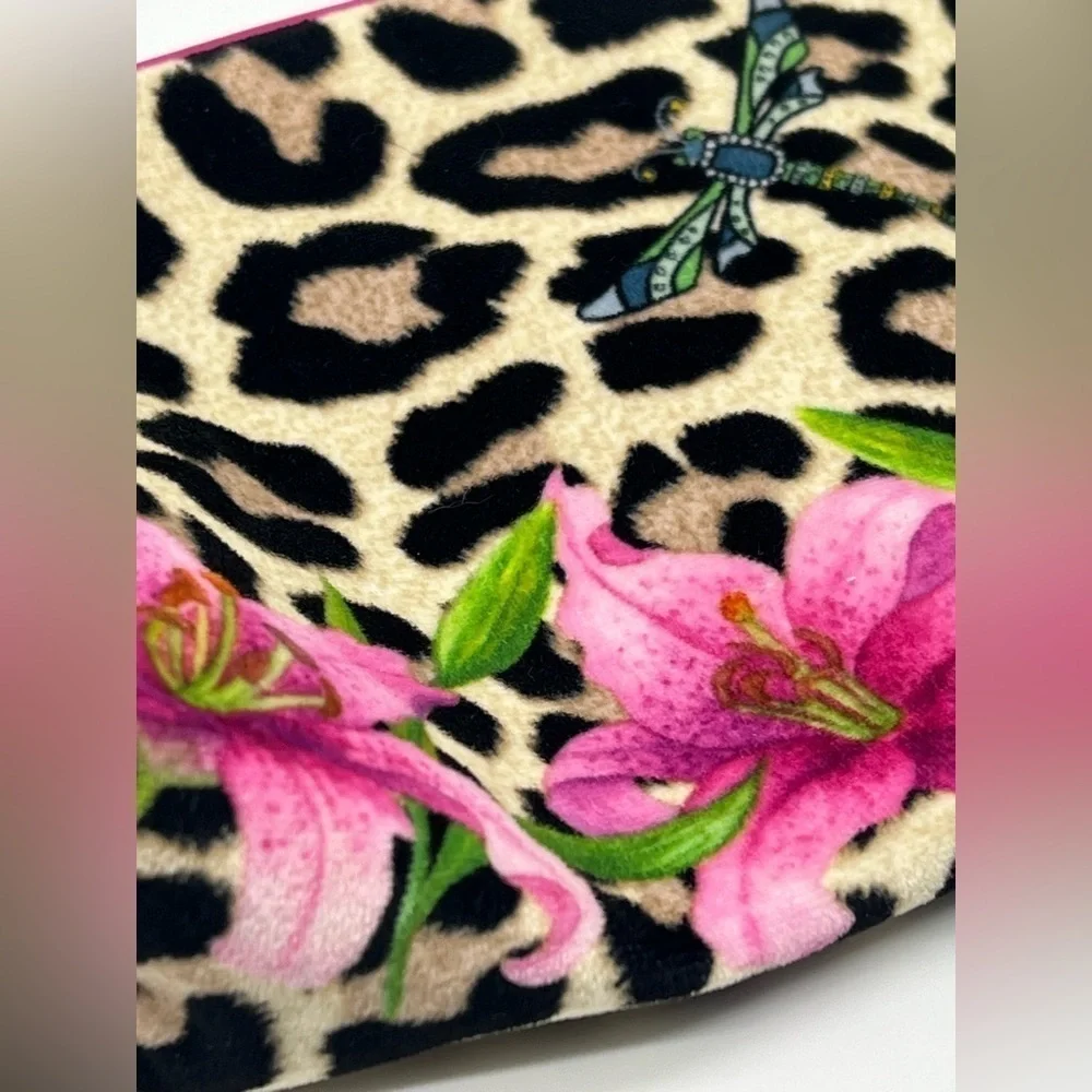Estée Lauder BEAUTIFUL velvet colorful clutch/ cosmetic bag